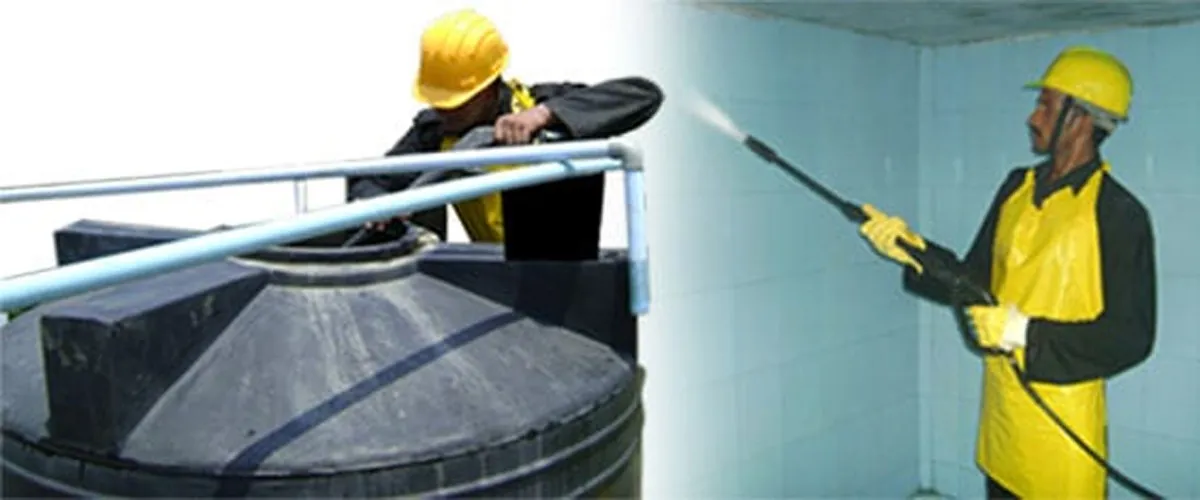 Plastic Water Tank Cleaning